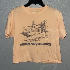 American Eagle Bones Crop Top